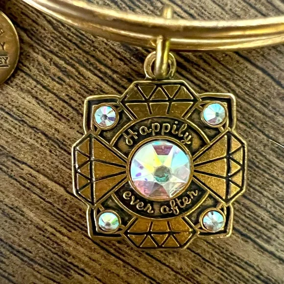 ALEX AND ANI antique gold bracelet. “Bride” edition - Picture 2 of 4